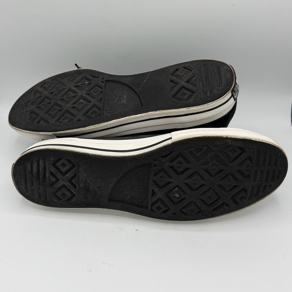 Converse Chuck 70 High Unisex Shoes Suede Canvas Black Casual Sneakers A01785C - Picture 12 of 12